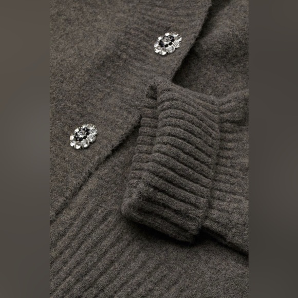 H&M Rhinestone Button Cardigan - Picture 2 of 2